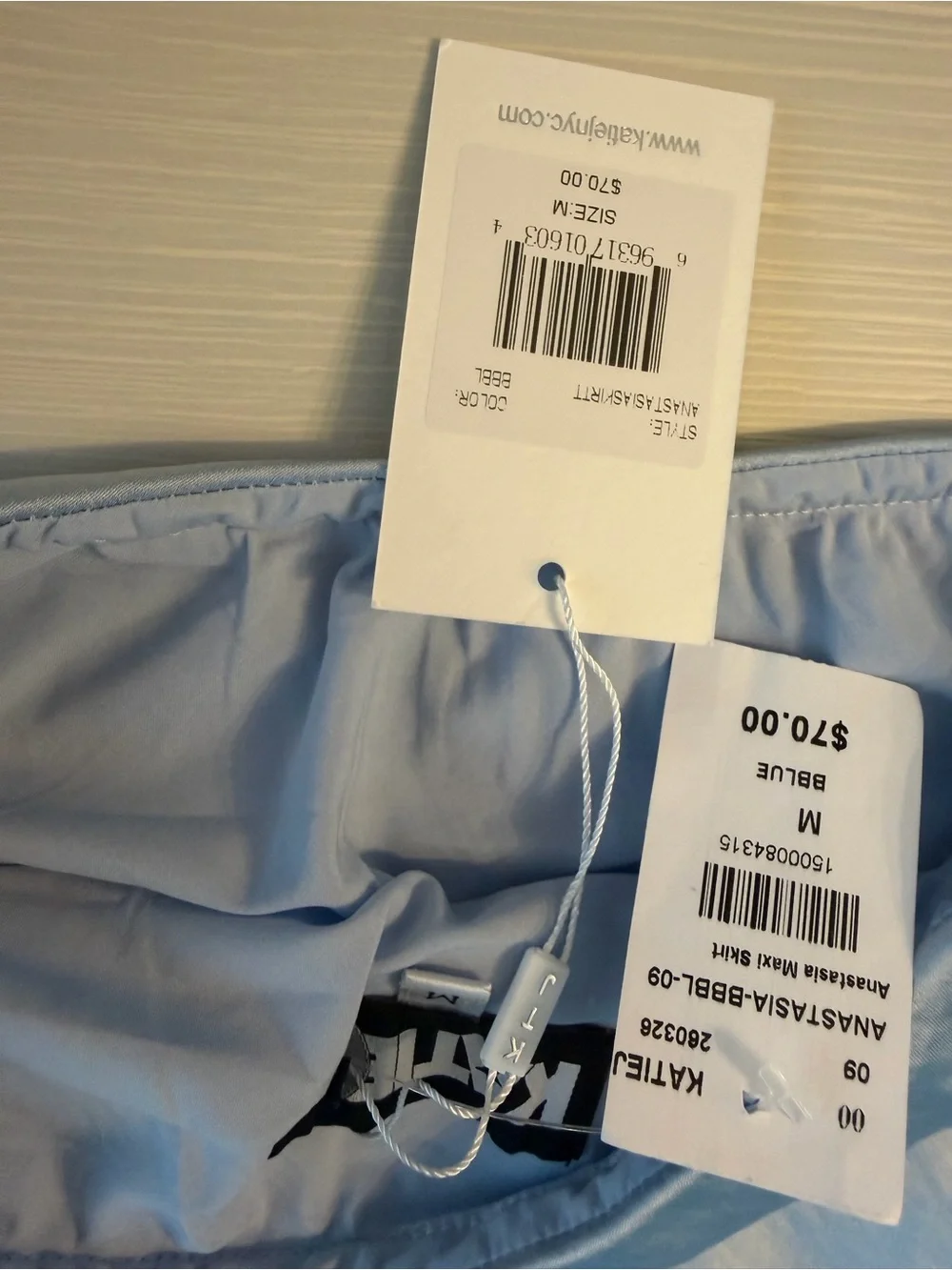 Katie J NYC Satin Slip Skirt Size M (Girls)